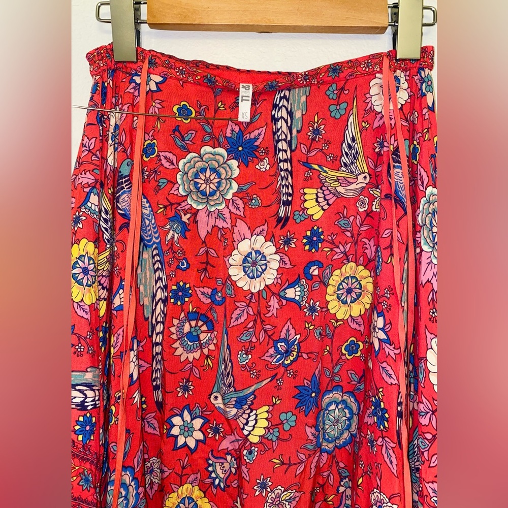 Spell Lovebird Half Moon Maxi Skirt - Picture 6 of 7